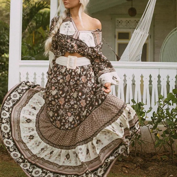 NWT Spell & The Gypsy | Portobello Road Maxi Skirt - Picture 3 of 12